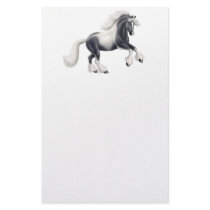Gypsy Vanner Cob Horse Stationery