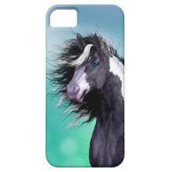 Gypsy Vanner Horse Head Iphone 5 Case