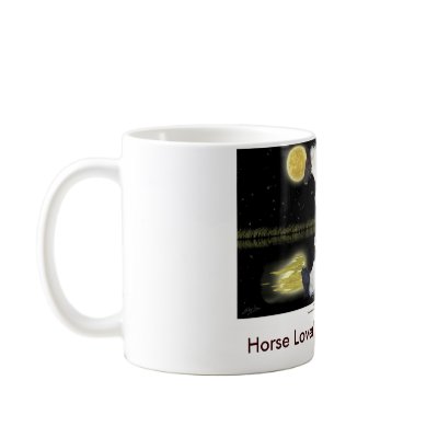 Gypsy Vanner Horse Mug by RavenSpiritPrints