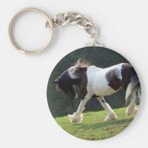 Gypsy Vanner Key Chain