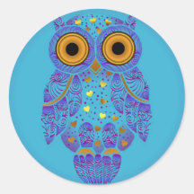 H00t Owl Blues Sticker
