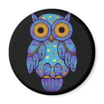H00t Owl Midnight Madness Magnet