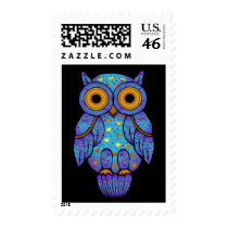 H00t Owl Midnight Postage postage