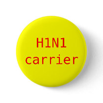 H1N1 carrier Pinback Button