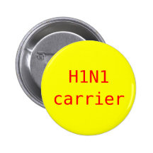 H1N1 carrier Pinback Button
