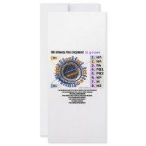 H1N1 Influenza Virus Deciphered (Health) rack cards by wordsunwords H1N1 Influenza Virus Deciphered (Health) rack cards
