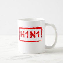 H1N1 Swine Flu Virus Coffee Mug