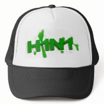 H1N1 Virus Splatter Hat