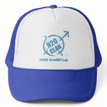 H20 Hat- Blue logo by PMS_Clan H20 Hat- Blue logo