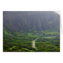 H3 freeway from the Pali Lookout cards