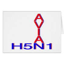 H5N1 Avian Bird Flu Design cards by birdflushop H5N1 Avian Bird Flu Design cards