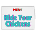 H5N1 Hide Your Chickens cards