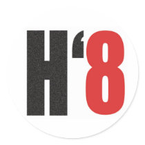 H8TE - Vote No on Prop 8 stickers by EastBayExpress H8TE - Vote No on Prop 8 stickers