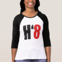 H8TE - Vote No on Prop 8 t-shirts
