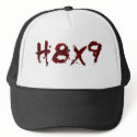H8X9 Red hats