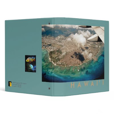 H A W A I ' I aerial + fish Binder binder