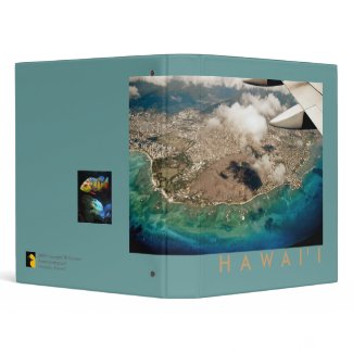 H A W A I ' I aerial + fish Binder binder