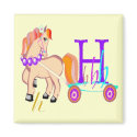 H - Alphabet Magnet by elenaind H - Alphabet Magnet