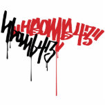H-Bomb Graffiti Photo Cutout
