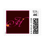 H heart Hallie Stamp
