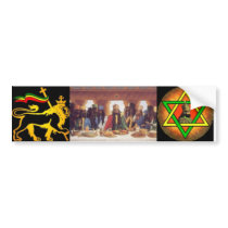 H.I.M HAILE SELASSIE Bumper Sticker