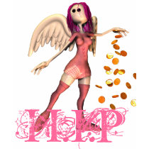 H.I.P. by Moonlake Rag Doll Gothic Angel t-shirts by moonlake H.I.P. by Moonlake Rag Doll Gothic Angel t-shirts