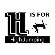 H Is For High Jumping posters