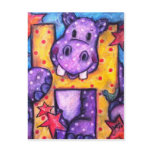 H is for Hippo Postcards