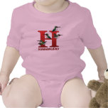 H is for Hummingbird Infant Creeper