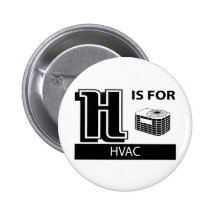 H Is For HVAC Pin