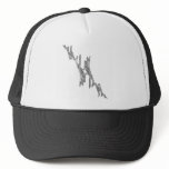 "H" Julia Fractal hats