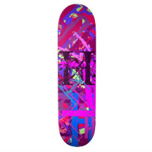 H Monogram H All "H"s Text Letter H Skateboard