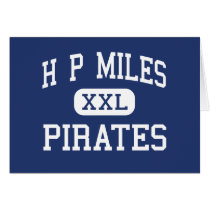H P Miles Pirates Middle School Waco Texas cards