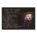 H posters by SpookyArtistry H posters