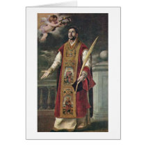H. Rodriguez By Murillo Bartolome Esteban Perez Greeting Cards