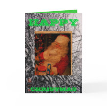 H, SC, HAPPY, CHRISTMAS CARD