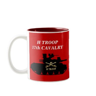 H Troop, 17th Cavalry M551 Sheridan Mug mug
