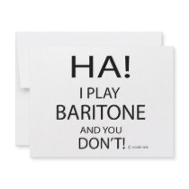 Ha Baritone Invitations