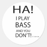Ha Bass Sticker