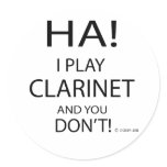 Ha Clarinet stickers