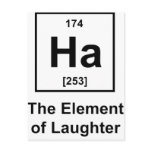 Ha-Element-of-Laughter Postcard