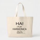 Ha Harmonica Canvas Bags