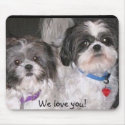 Ha& Scoot, We love you! mousepads