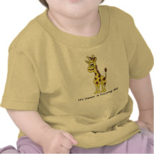 Ha sido un día del looong (la jirafa) camiseta