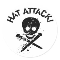 HA Skull Stickers