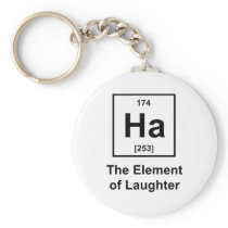 Ha, The Element of Laughter Key Chain