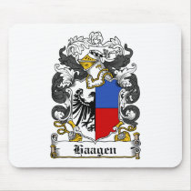 Haagen Family Crest Mousepad
