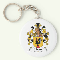 Haan Family Crest Keychain