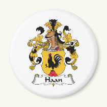 Haan Family Crest Magnet