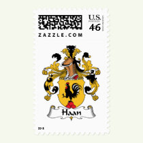 Haan Family Crest Stamps